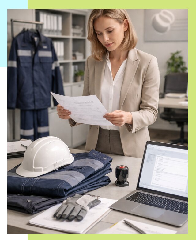 Сертификация спецодежды в Фурманове от 7132 р. | Алешин-Фрв