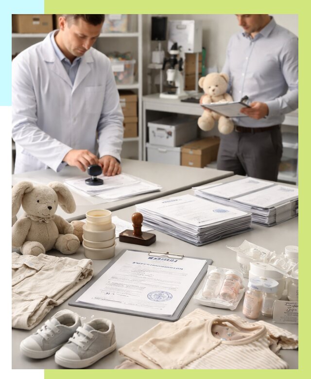 Сертификация детских товаров в Фурманове от 15282 р. | Алешин-Фрв