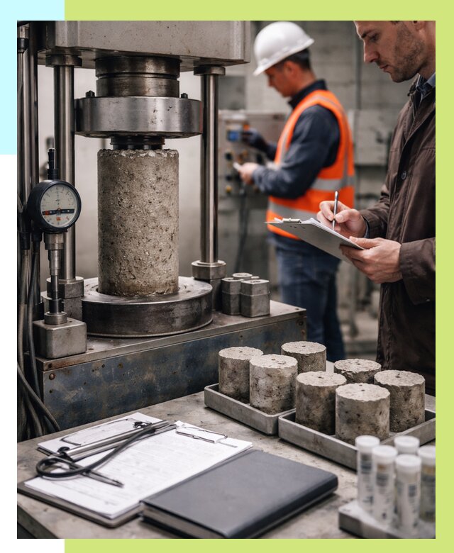 Сертификация бетона в Фурманове от 30564 р. сертификат | Алешин-Фрв