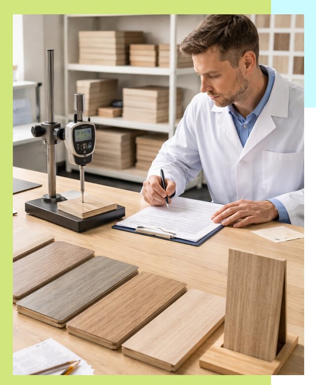 Сертификация ламината с испытаниями и оформлением документов в Фурманове