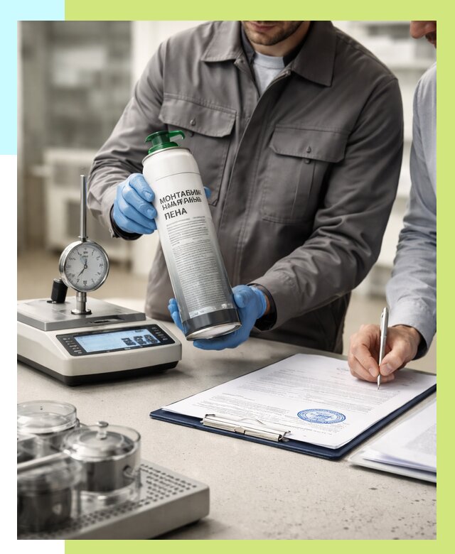 Сертификация монтажной пены в Фурманове от 15282 р. | Алешин-Фрв