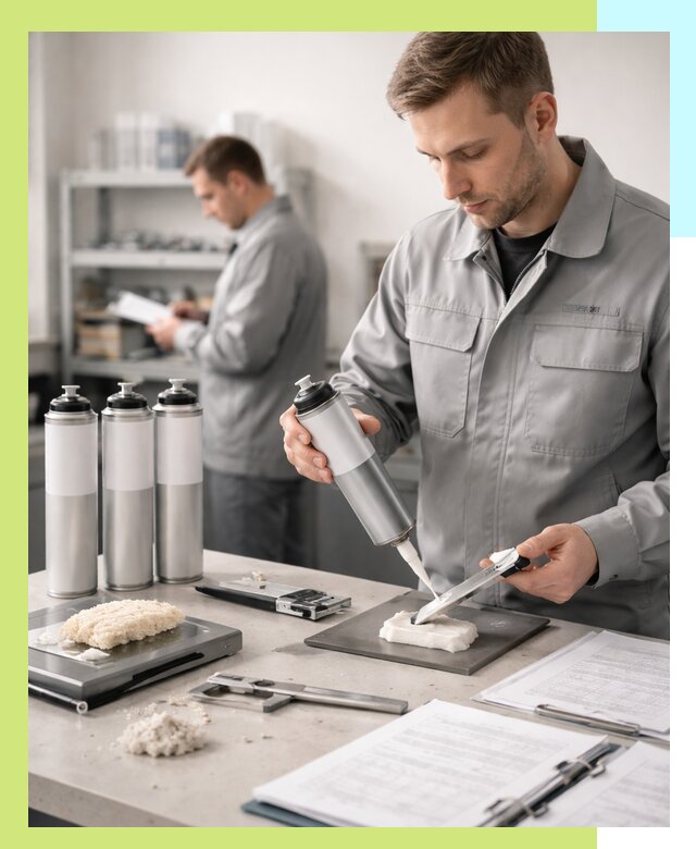 Сертификация монтажной пены и соответствие стандартам в Фурманове