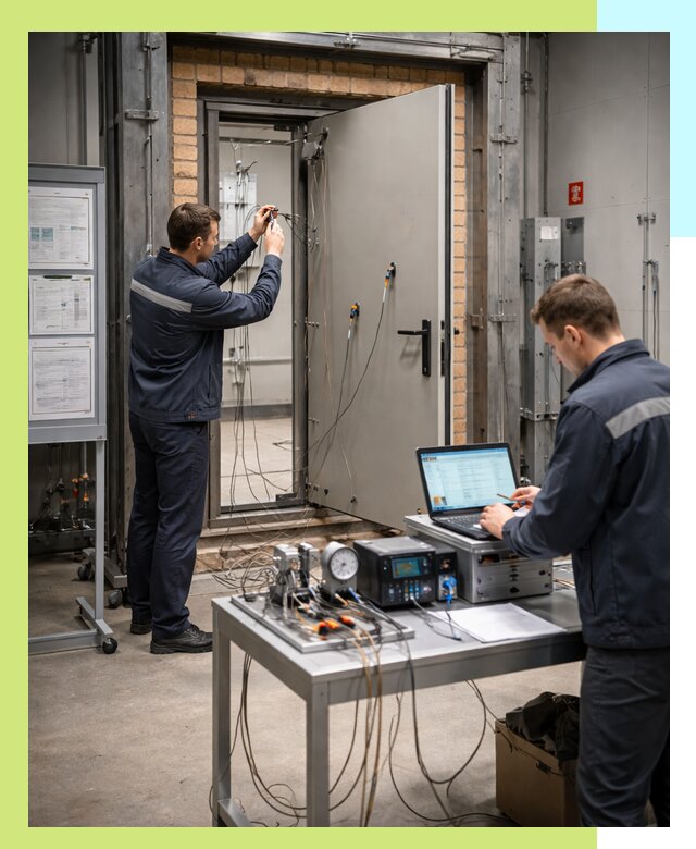 Сертификация противопожарных дверей в Фурманове по ГОСТ и ТР