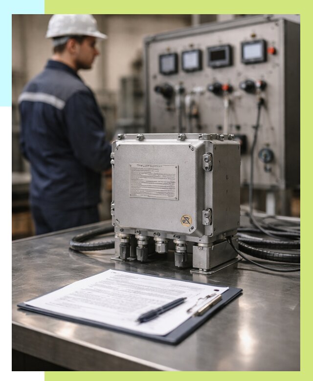 Сертификация взрывозащищенного оборудования в Фурманове от 35658 р. | Алешин-Фрв