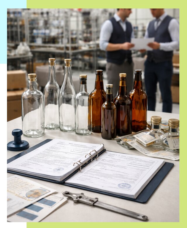 Сертификация стеклянных бутылок в Фурманове от 25470 р. | Алешин-Фрв