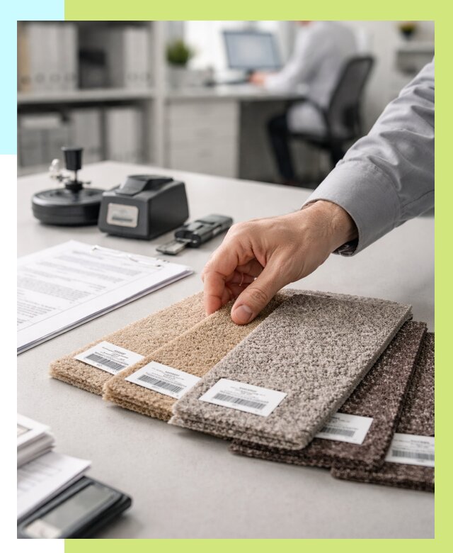 Сертификация ковролина в Фурманове от 15282 р., Алешин-Фрв