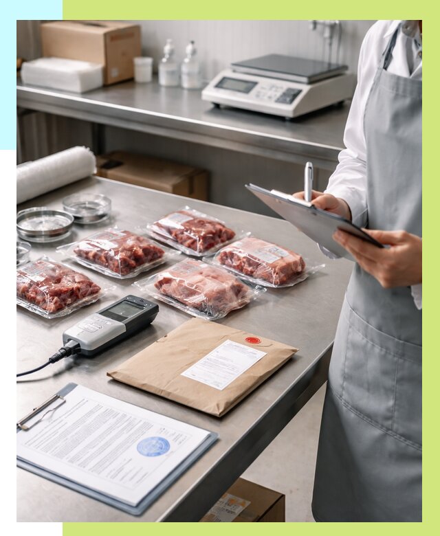Сертификат на мясо и декларация в Фурманове от 8660 р. | Алешин-Фрв