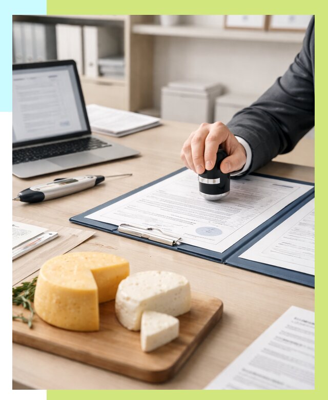 Сертификация сыров в Фурманове от 15282 р | Сертификат на сыр Алешин-Фрв