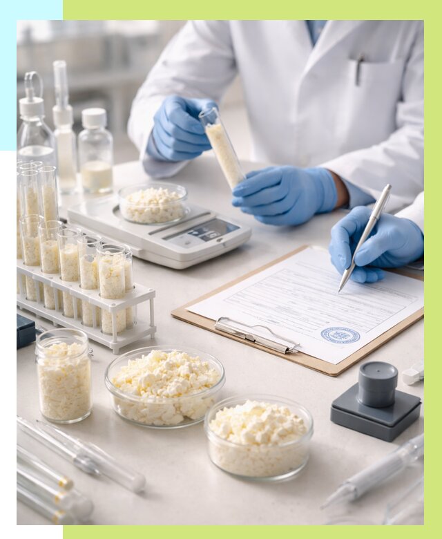 Сертификация творога в Фурманове от 12226 р. под ключ | Алешин-Фрв