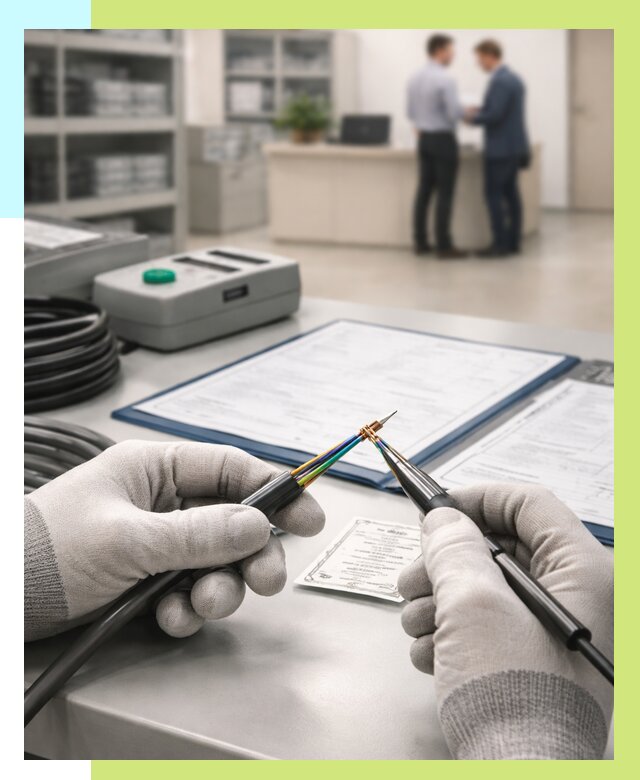 Сертификация провода в Фурманове от 18338 р. в Алешин-Фрв