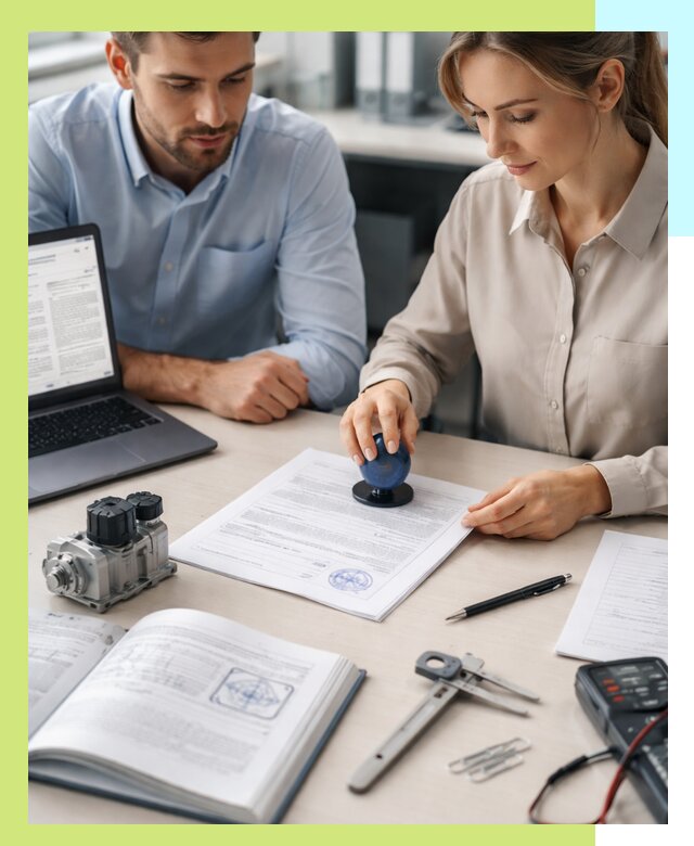 Выдача паспорта изделия и техническая экспертиза продукции в Фурманове