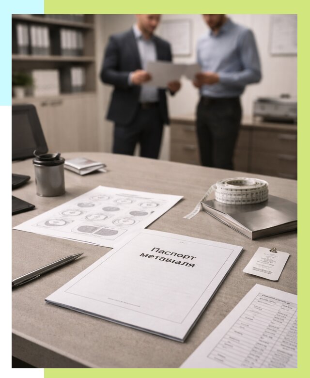 Паспорт материала и качества в Фурманове от 4585 р. | Алешин-Фрв