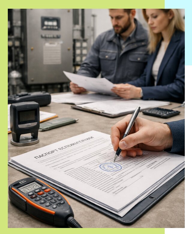 Оформление паспорта эксплуатации оборудования в Фурманове