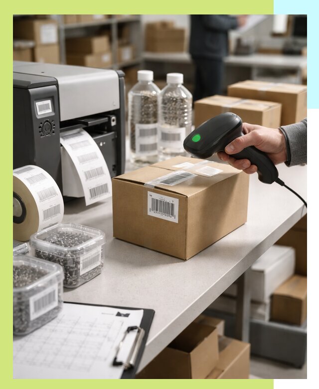 Штрихкодирование продукции и маркировка для продажи в Фурманове