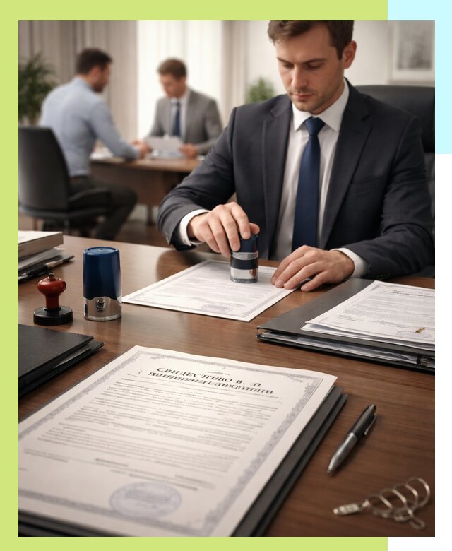 Оформление свидетельства о государственной регистрации в Фурманове