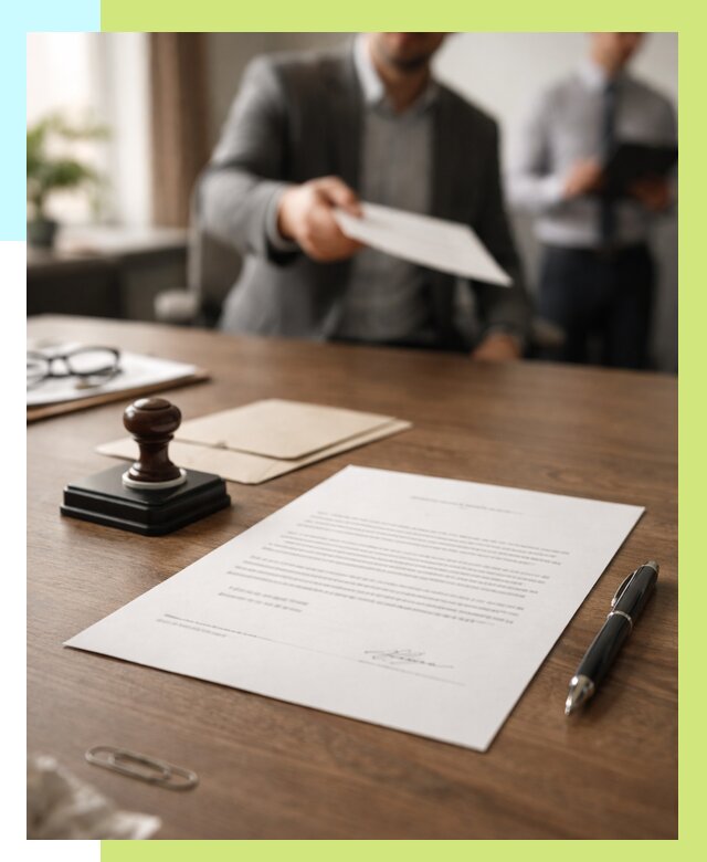 Отказное письмо по сертификации в Фурманове от 3566 р. | Алешин-Фрв