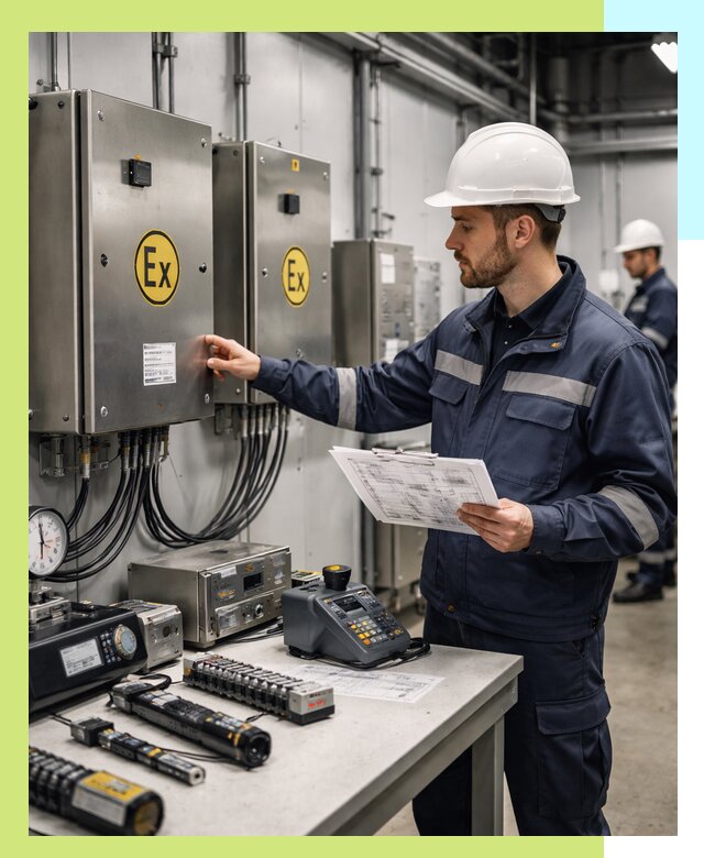 Сертификат взрывозащиты промышленного оборудования в Фурманове