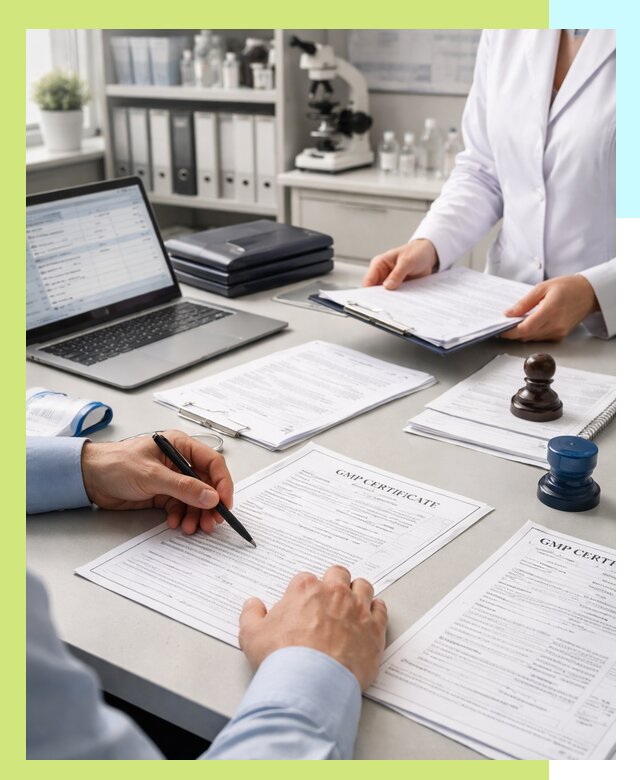 Оформление сертификата GMP в Фурманове для фармпроизводства