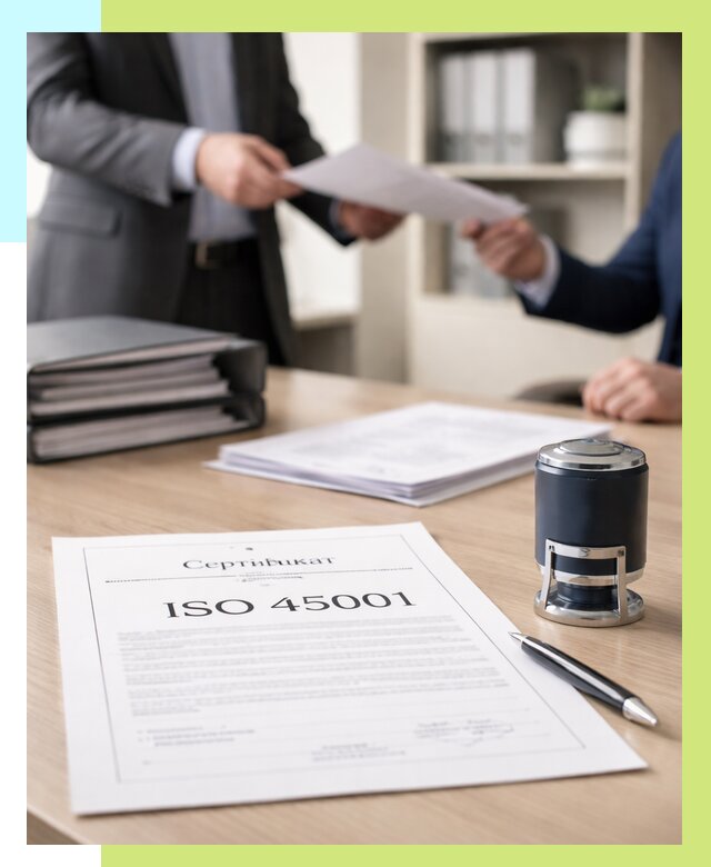 Сертификат ISO 45001 в Фурманове под ключ от 45846 р. | Алешин-Фрв