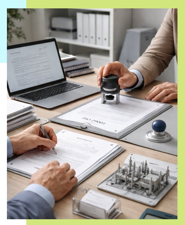 Сертификат ISO 29001 в Фурманове под ключ от 76410 р. | Алешин-Фрв