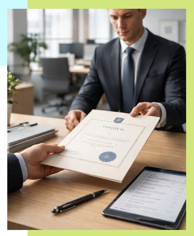 Сертификат ISO 30301 в Фурманове от 35658 р. | Алешин-Фрв - под ключ