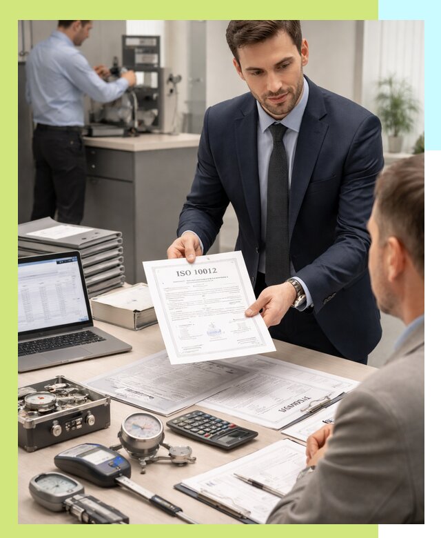 Выдача сертификата ISO 10012 по требованиям метрологии в Фурманове